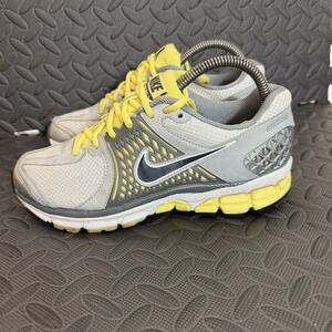 Nike Air Zoom Vomero 6 Women Size 6.5 Running Shoes "Grey / Yellow" Sneakers